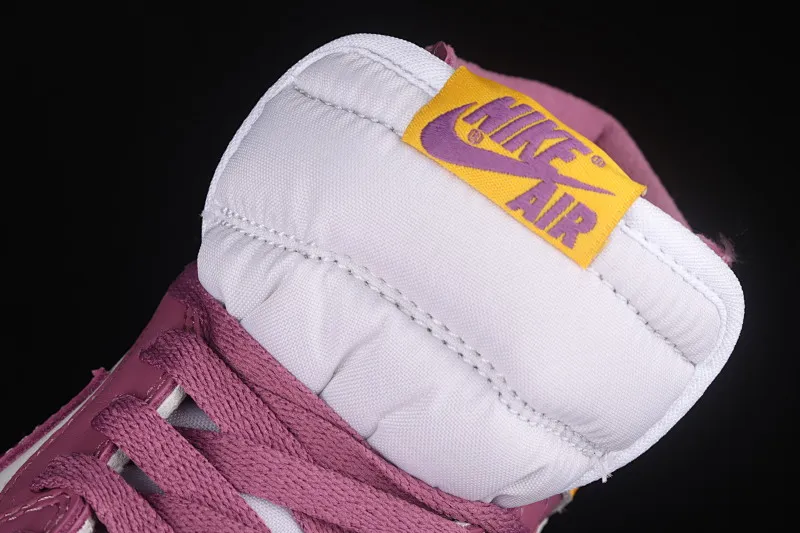 All categories Air Jordan Jordan series basketball shoes Air Jordan 1 High X version Air Jordan High OG "Brotherhood" AJ1 Joe 1 White Purple Gold Brotherhood 555088-706